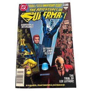 DC Comics The Adventures Of Superman #550 Sep 1997 Double Sized Bagged Boarded